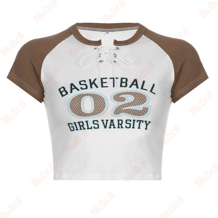 fashion t shirt alphabet print